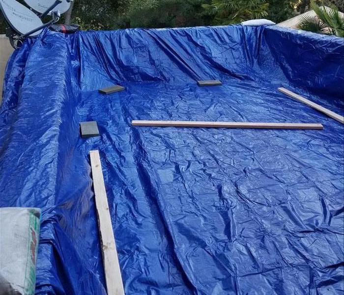 Tarp on Roof in San Jose, CA