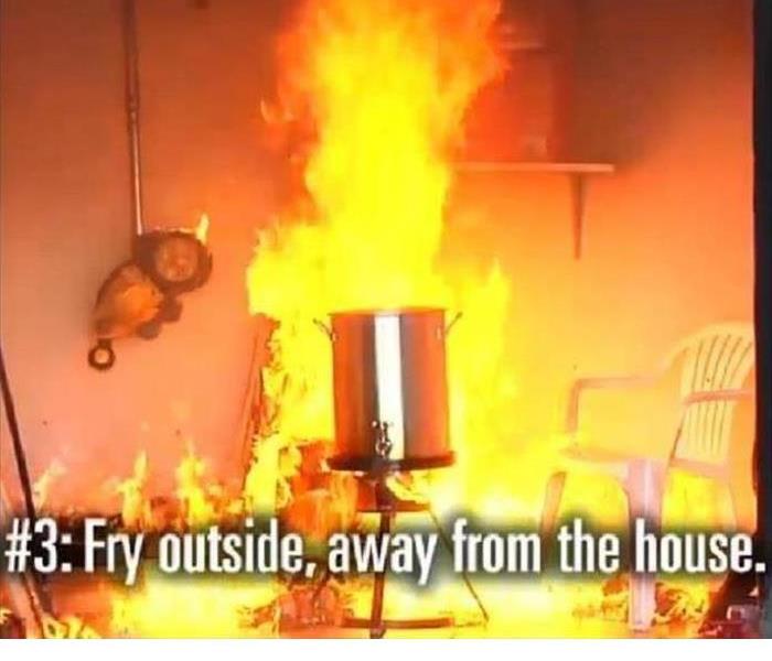 This Thanksgiving fire was not what people expected to happen to them. 